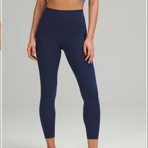 Lululemon Wunder Train 25” Night Sea